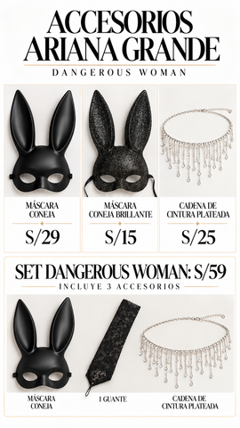 ACCESORIOS ARIANA GRANDE