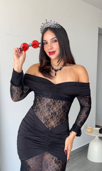 ACCESORIOS VESTIDO DARK QUEEN- VAMPIRA