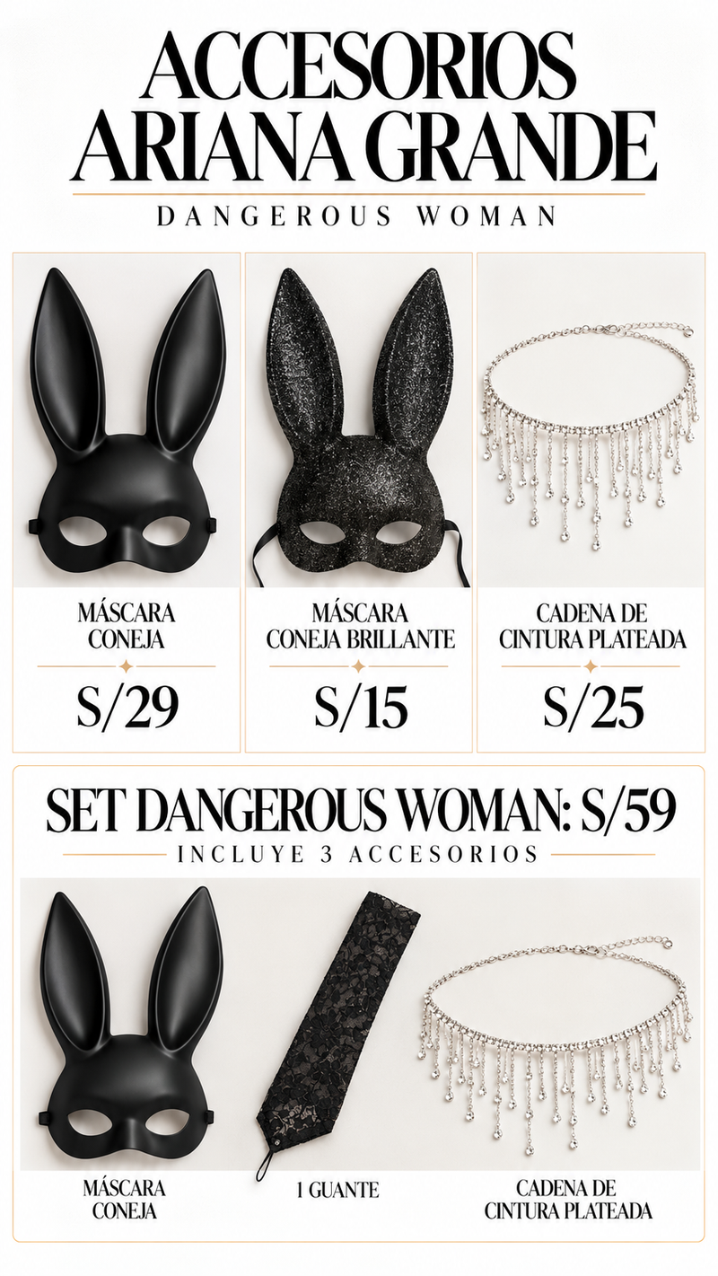 ACCESORIOS ARIANA GRANDE